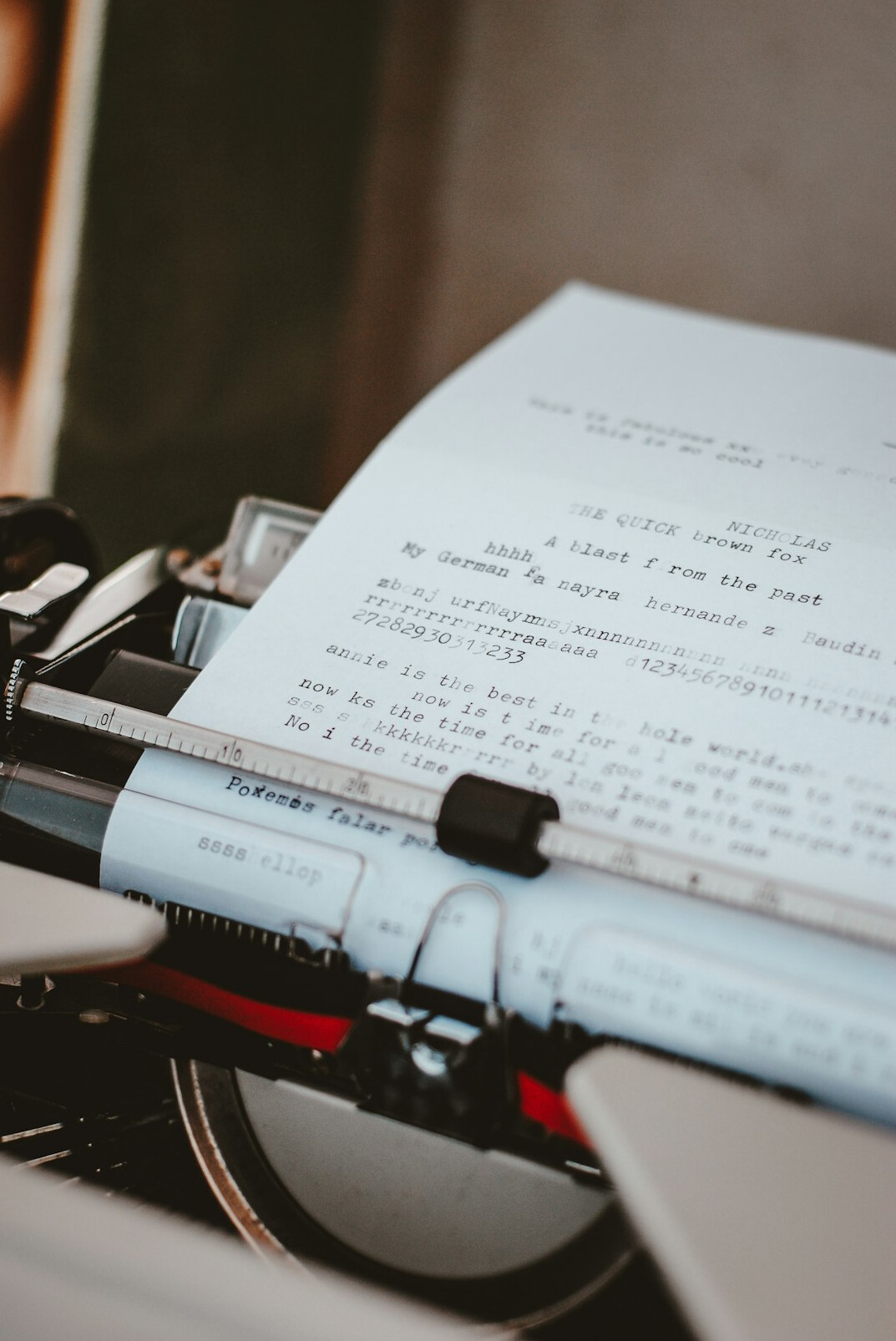 person editing manuscript
